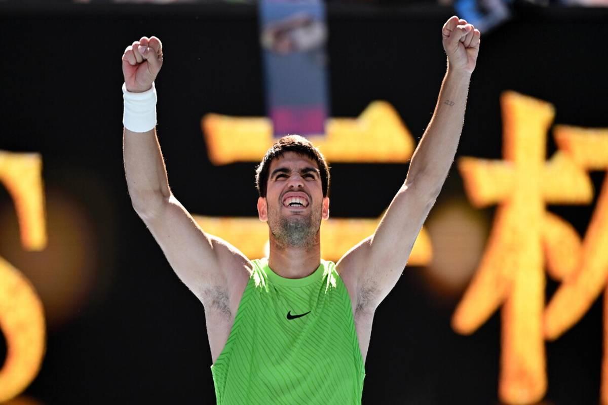 Alcaraz avanza al terzo turno dell'Australian Open: vittoria in tre set su Hanfmann