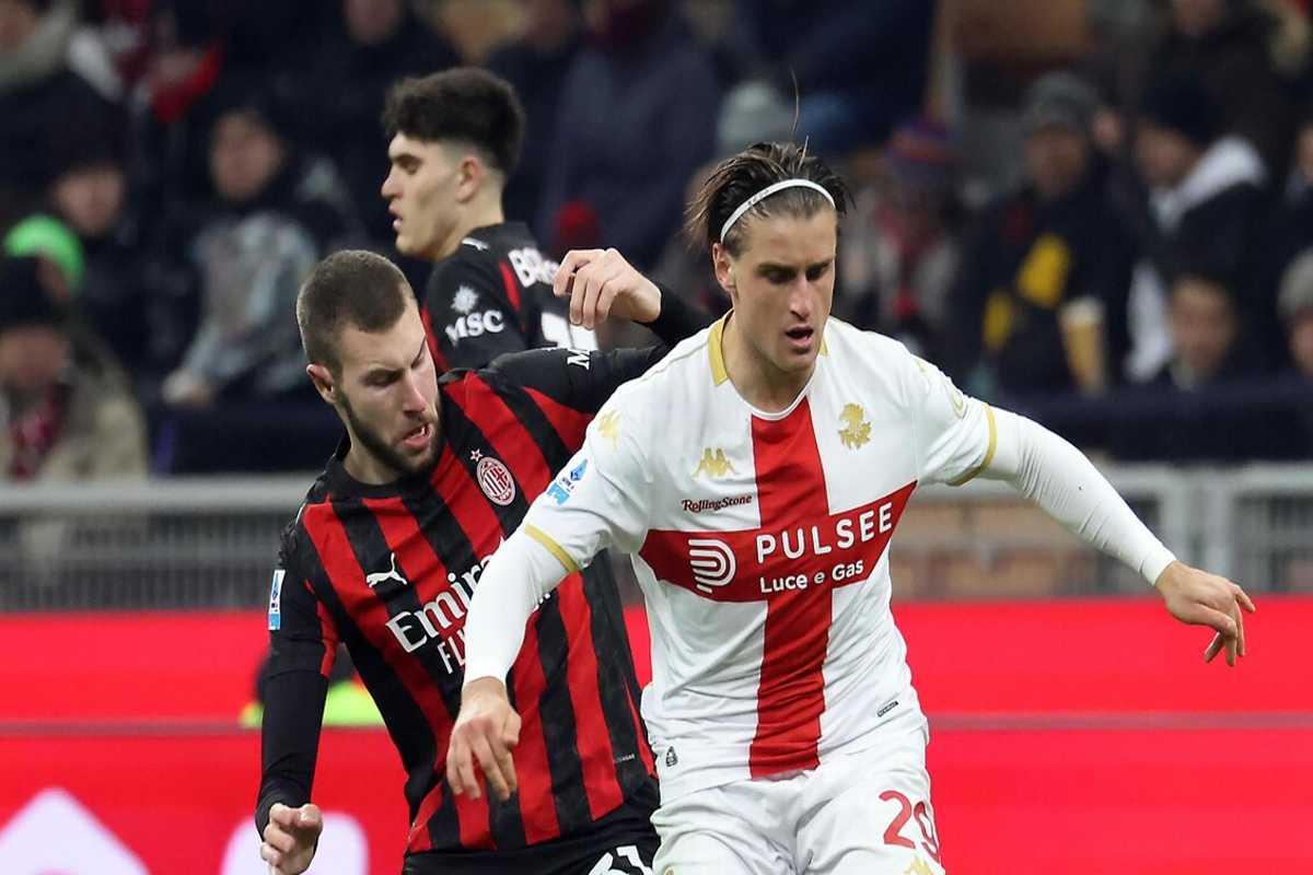 Il Milan lotta ma si ferma sul pareggio contro il Genoa al Meazza