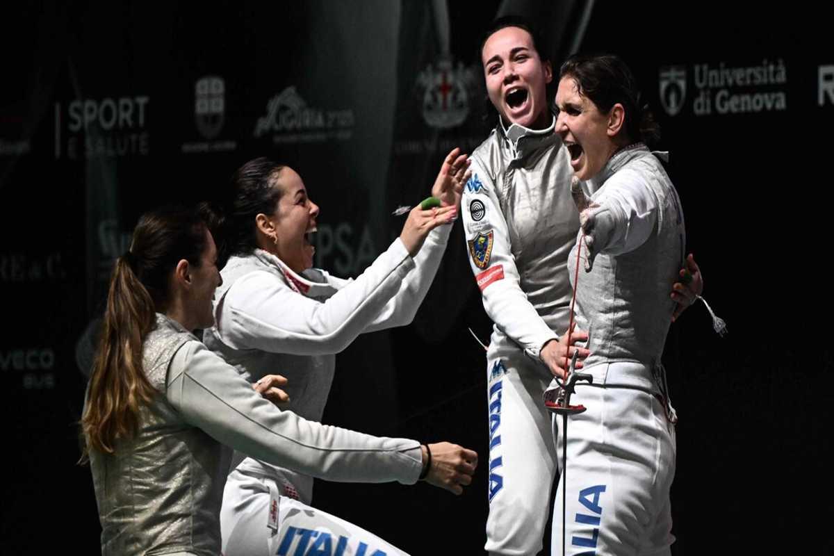 Italia trionfa nella scherma: oro a squadre nel fioretto femminile a Hong Kong