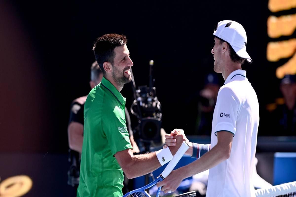 Maestrelli cede a Djokovic all'Australian Open: le parole di frustrazione del tennista