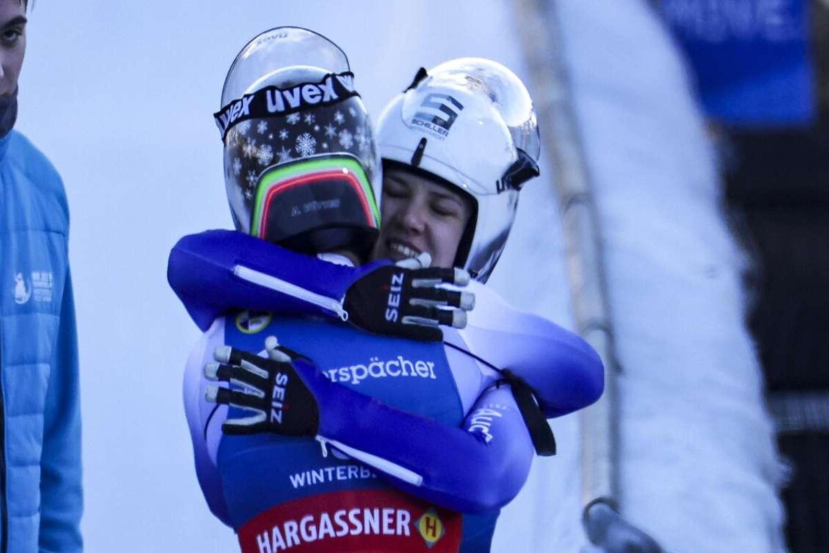 Podio per le azzurre Voetter-Oberhofer: terze a Sigulda nel cdm di slittino