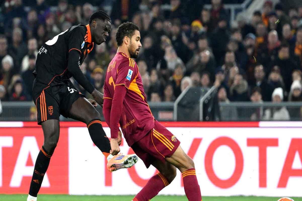 Rensch ko: il ginocchio ferma il giovane talento in Roma-Milan