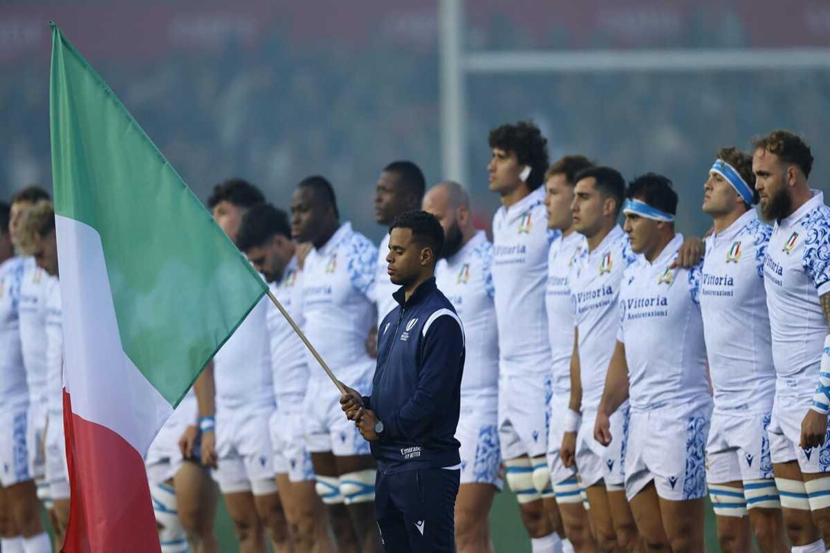 Rugby: l'allenamento finale della nazionale con l'U20 a Verona