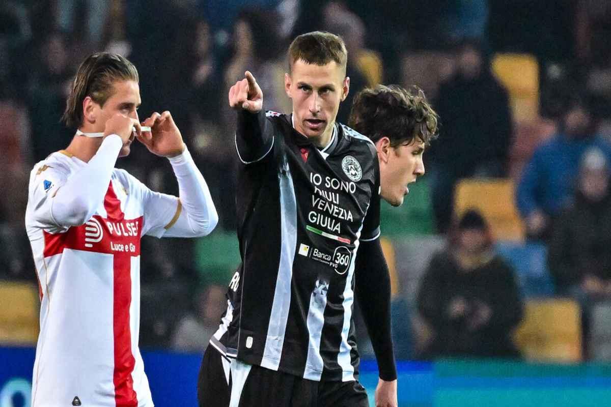 Udinese in crisi: Piotrowski out per un mese