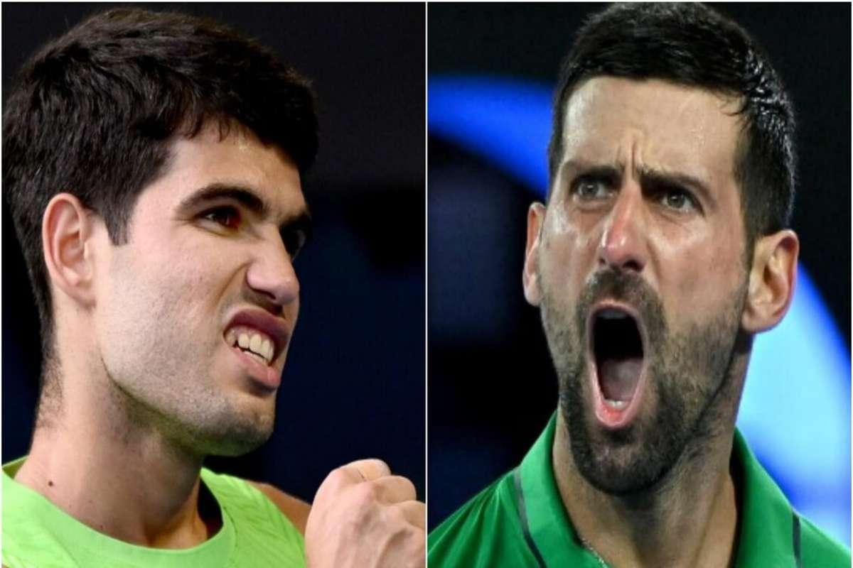 Alcaraz e Djokovic si sfidano nella finale dell'Australian Open