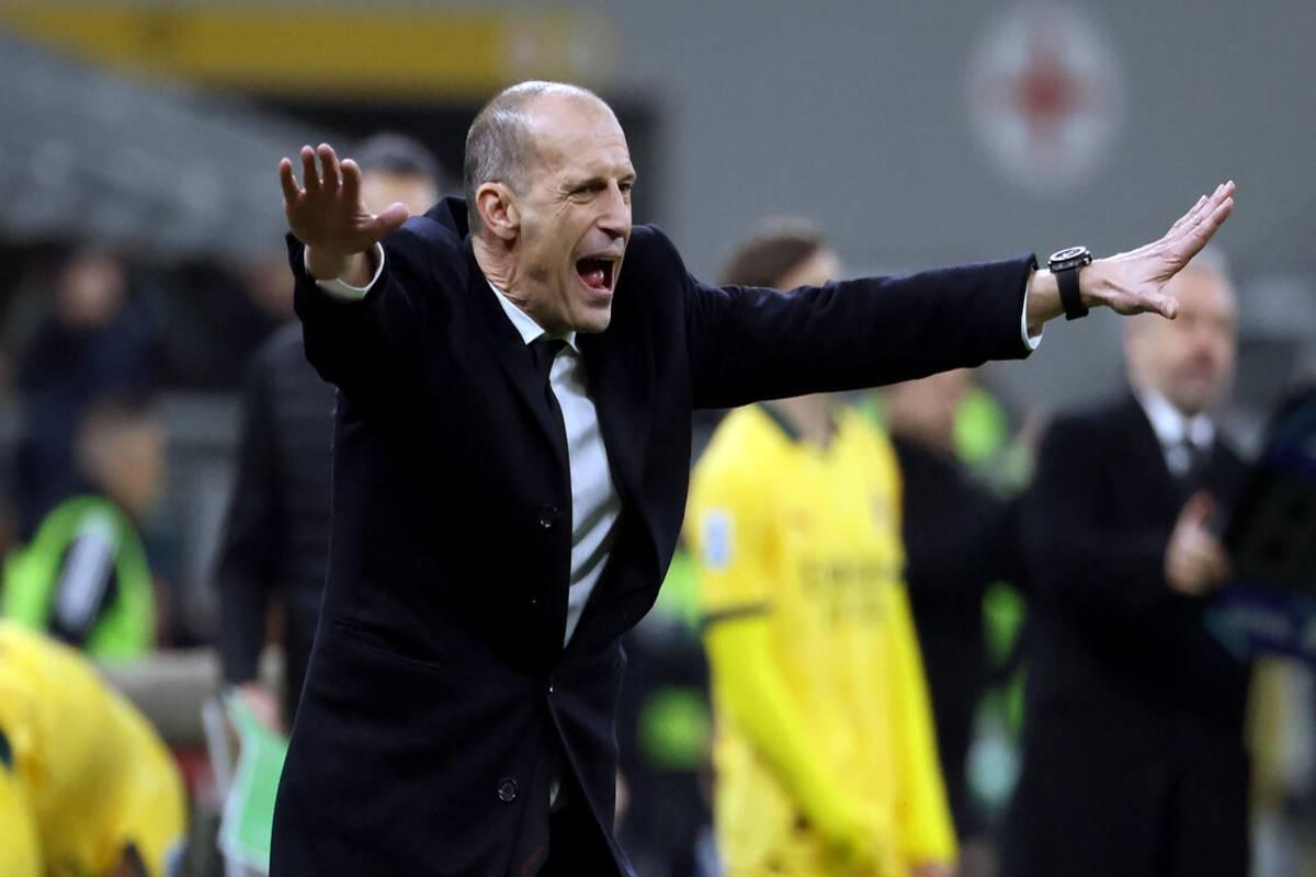 Allegri esprime rammarico per l'assenza in panchina contro il Parma