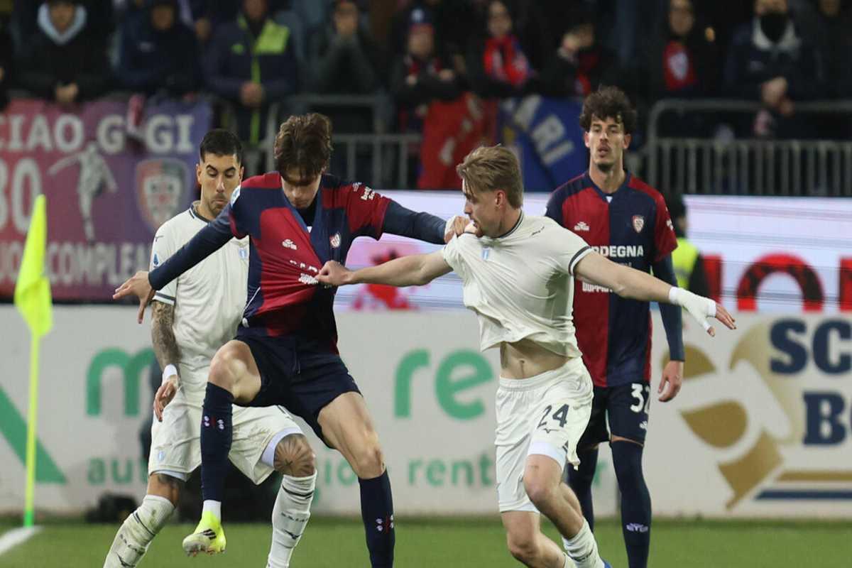 Cagliari e Lazio si dividono la posta in un match senza emozioni all'Unipol Domus
