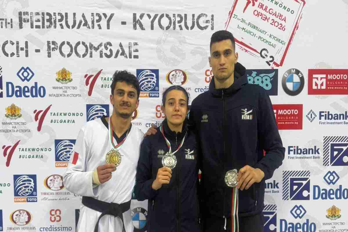 Dell'Aquila conquista l'oro al Bulgarian Open di Taekwondo