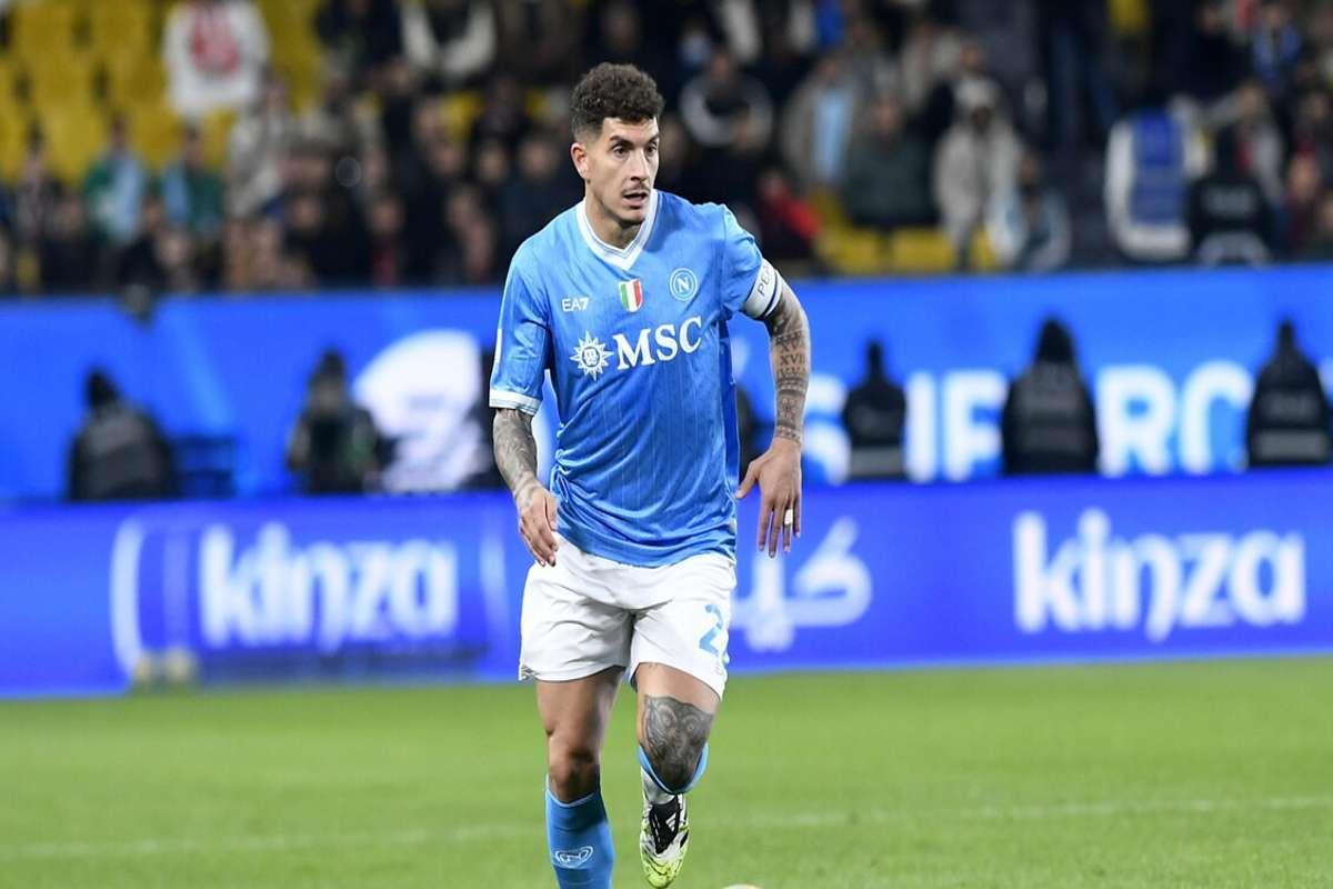 Di Lorenzo si ferma: operazione al piede per il capitano del Napoli