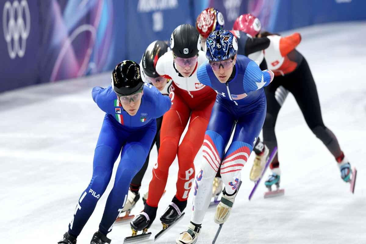 Fontana conquista la finale nei 1500 m short track a Milano Cortina