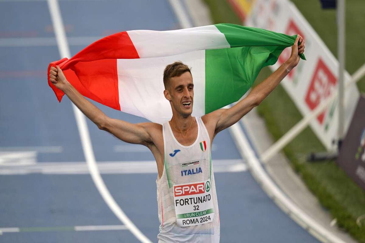 Fortunato stabilisce un nuovo record mondiale nei 5000 di marcia agli assoluti indoor