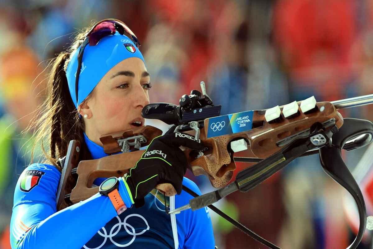 Italia conquista l'argento nella staffetta mista di biathlon a Milano Cortina