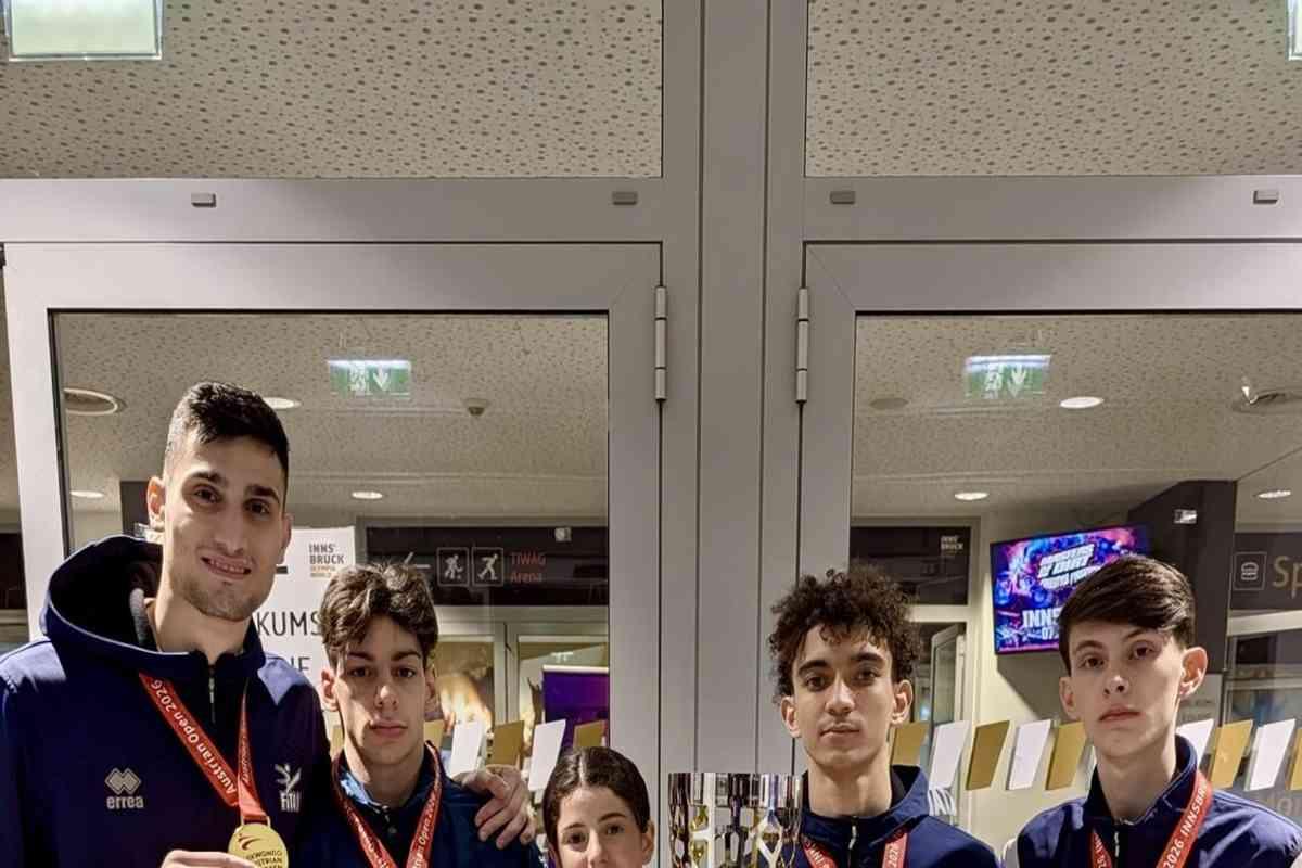 Italia trionfa all'Austrian Open: cinque medaglie e il titolo di miglior team nel taekwondo