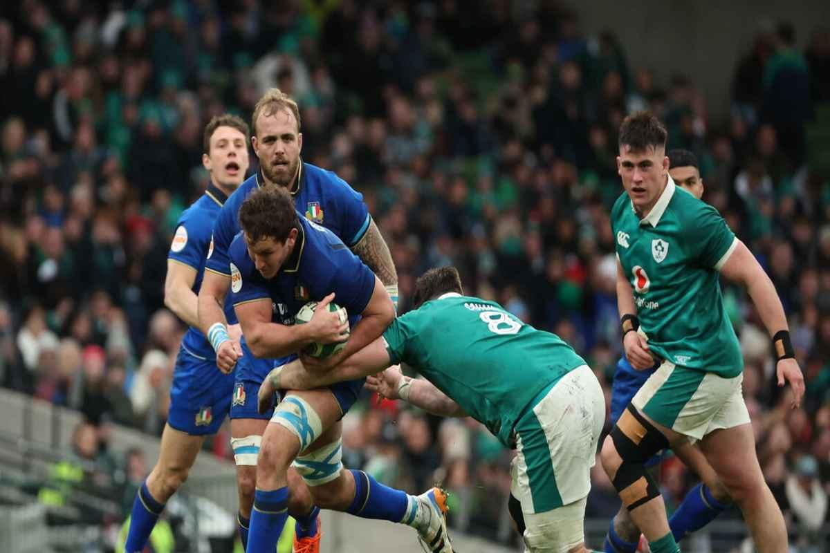 Italrugby battuto dall'Irlanda: una sfida avvincente a Dublino finisce 20-13