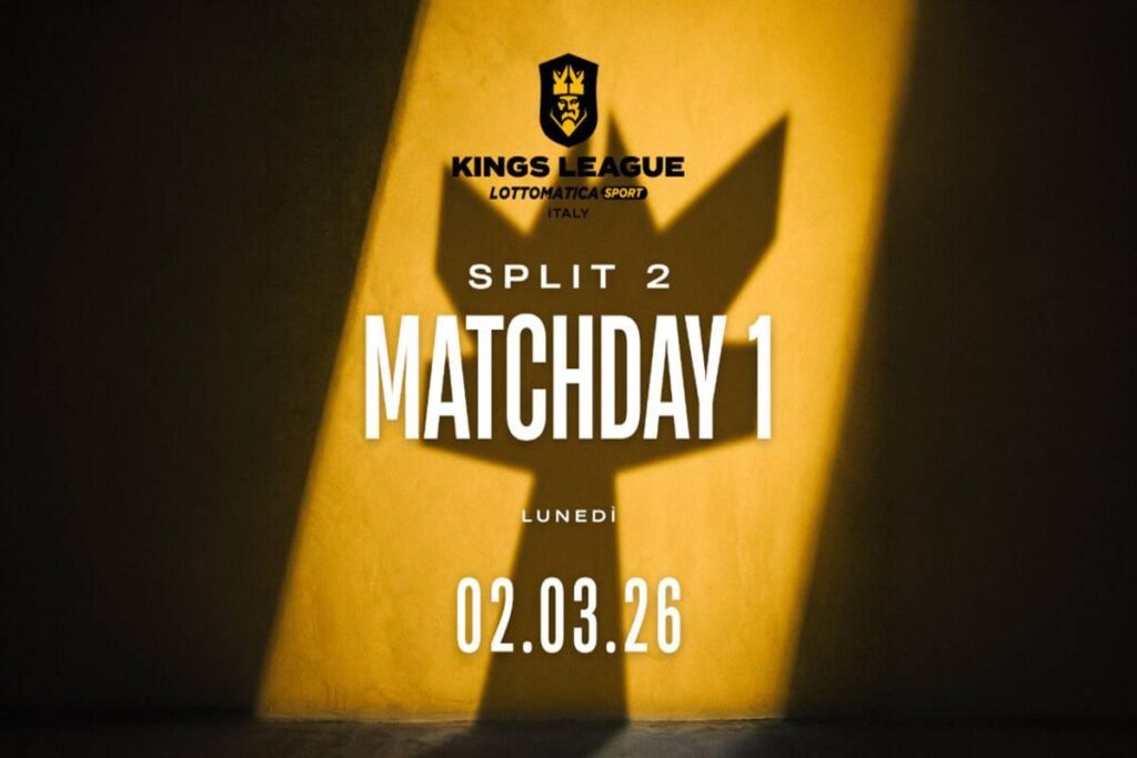 Kings League Lottomatica: la nuova stagione parte il 2 marzo!