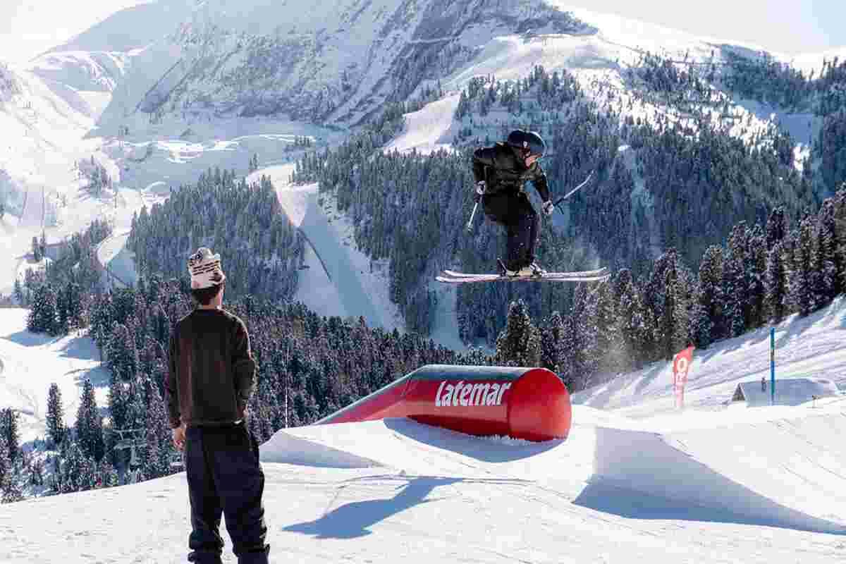 Latemar Snowpark di Obereggen: la stagione sciistica prende il volo