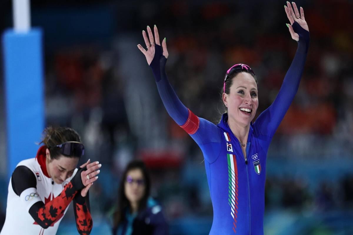 Lollobrigida in lacrime sul podio: l'inno di Mameli risuona a Milano Cortina