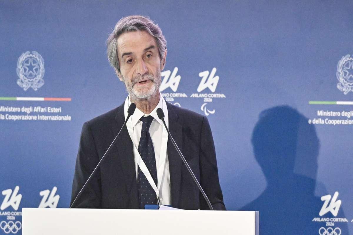 Milano Cortina: Fontana ottimista sui dettagli e il meteo per i Giochi Olimpici