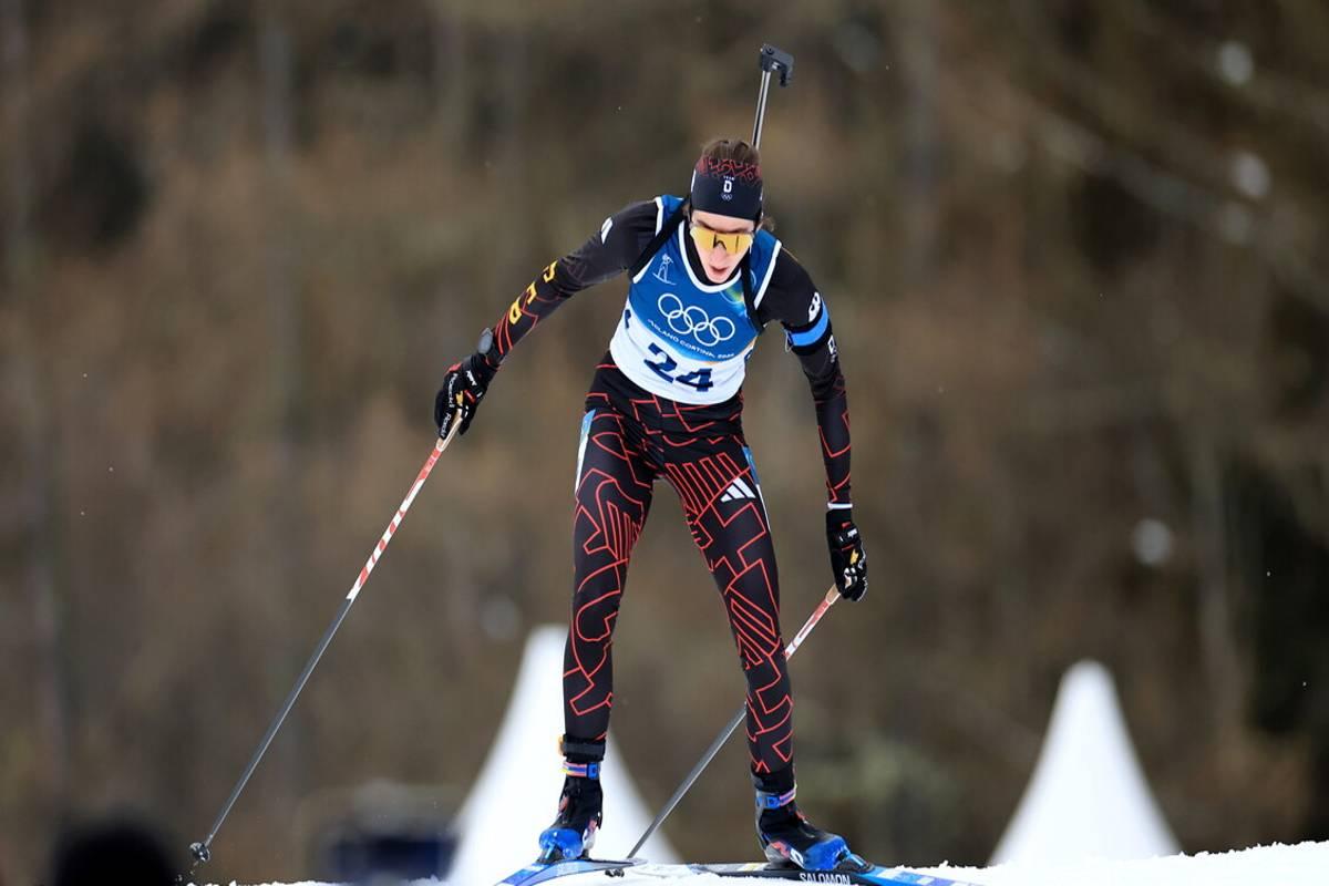 Milano Cortina: la biatleta Voigt abbandona i social dopo le polemiche per il podio mancato