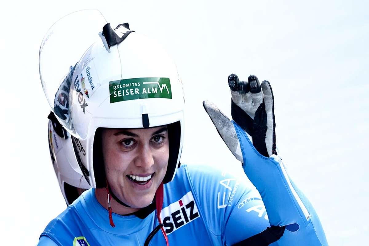 Milano Cortina: le azzurre Voetter-Oberhofer conquistano l'oro nel doppio slittino donne