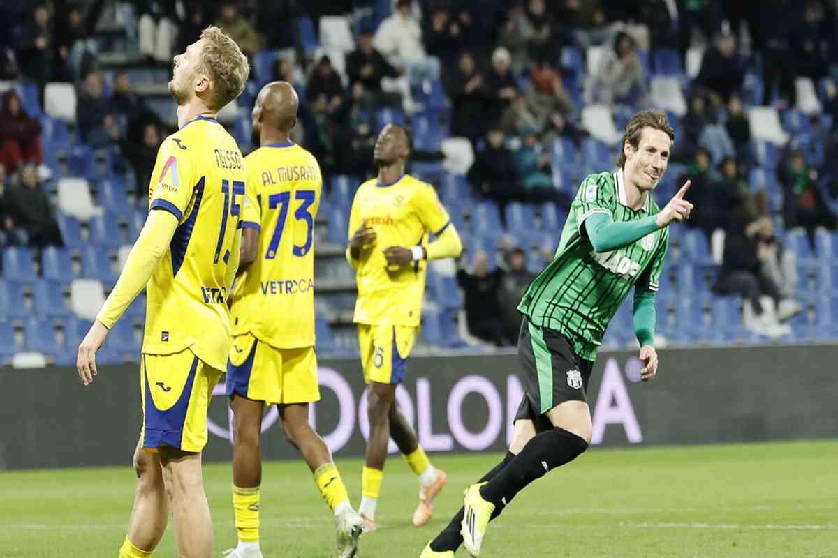 Sassuolo domina il Verona con un convincente 3-0