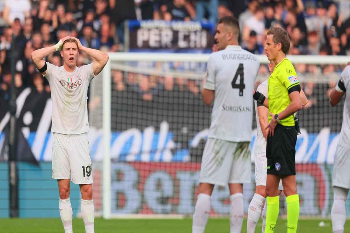 Tommasi: un errore di campo sul gol annullato al Napoli